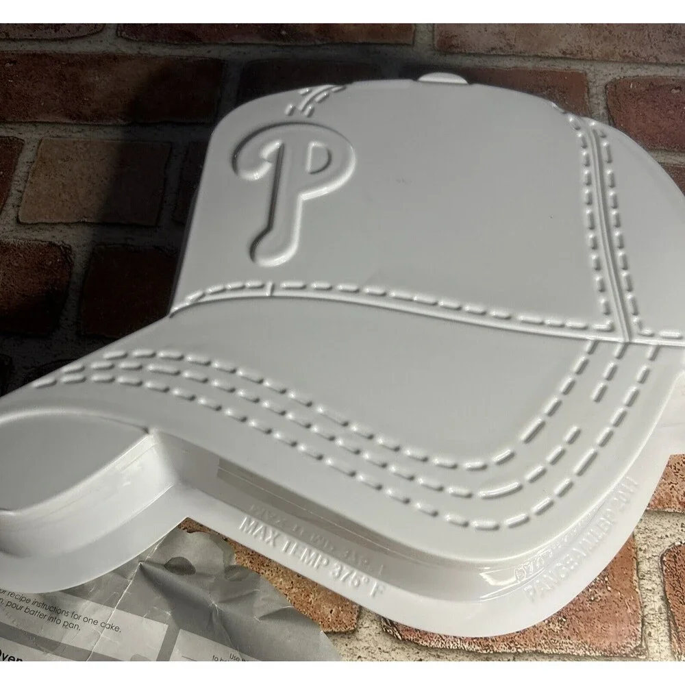 MLB Philadelphia Phillies Fan Cake Mold - Bake, Freeze, Create Plastic Mold